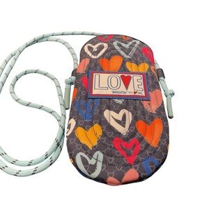 New Brighton Multicolor Heart Color of Love” Crossbody Bag NWOT
